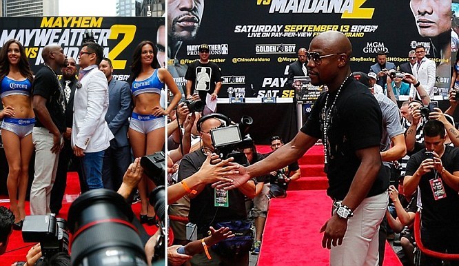 Mayweather Ditantang Maidana Laga Ulang pada September Depan